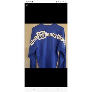 Walt Disney World‎ Wishes Come True Blue Sparkle Spirit Jersey - XS
